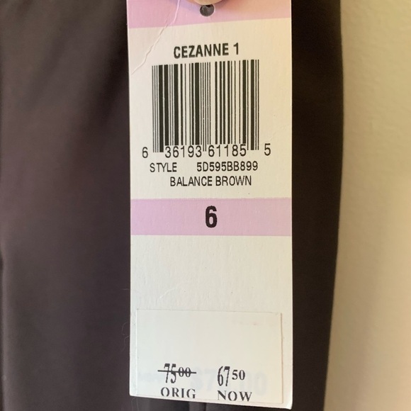 INC INTERNATIONAL CONCEPTS Bloomingdale's Brown Capri Cropped Pants 6 NEW - Picture 6 of 7